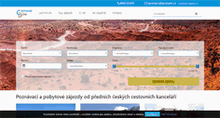 Desktop Screenshot of cestovnidum.cz